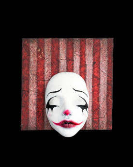 Wanddekoration - Clown