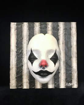 Clown wallart