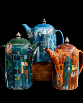 Prague Townhouse Teapots