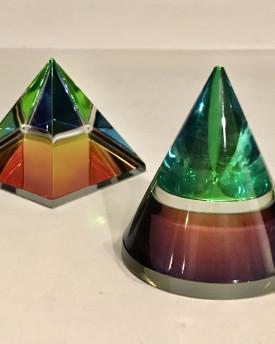 Prismatic - Czech crystal paperweights