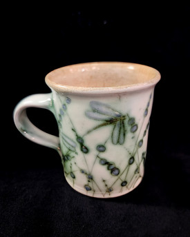 Hand-painted ceramic mug 0,15l