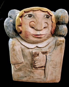 Wooden angel