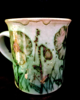 Hand-painted ceramic mug 0,25l