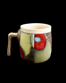 Becher mit antikem Griff - klein