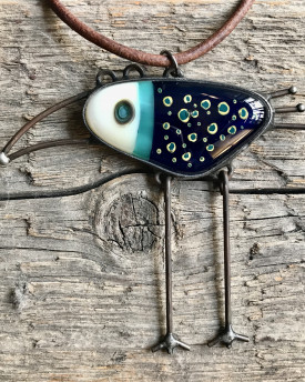 Bluebird Talisman Pendant