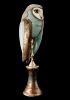 foto: Owl Ceramic Statue with antique stand