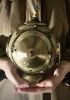 foto: Goldene Steampunk Uhr Nautilus - groß