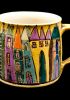 foto: Keramikbecher mit Prager Häusern - klein