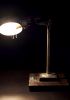 foto: Kovová socha - Steampunková lampa
