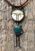foto: Fox Talisman - Glass infused Pendant