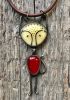 foto: Fox Talisman - Glass infused Pendant