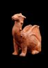 foto: Keramik-Skulptur - Neugieriger Drache