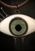 foto: All Seeing Eye Talisman Glass Pendant - green