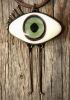 foto: All Seeing Eye Talisman Glass Pendant - green