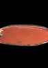 foto: Ceramic plate with animal - flat
