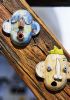 foto: Ceramic wallart - Funky Masks (small)