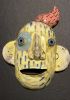 foto: Ceramic wallart - Funky Masks (small)