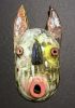 foto: Ceramic wallart - Funky Masks (small)
