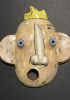 foto: Ceramic wallart - Funky Masks (small)