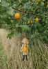 foto: Little girl in yellow- puppet